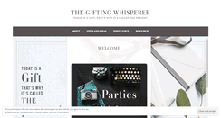 Desktop Screenshot of giftingwhisperer.com