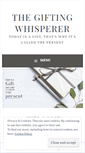 Mobile Screenshot of giftingwhisperer.com